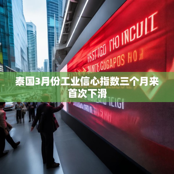 泰国3月份工业信心指数三个月来首次下滑