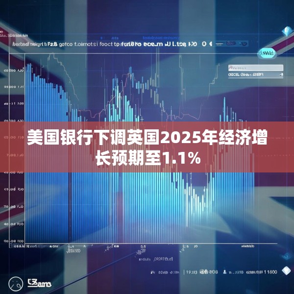 美国银行下调英国2025年经济增长预期至1.1%