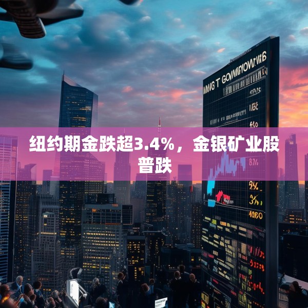 纽约期金跌超3.4%，金银矿业股普跌