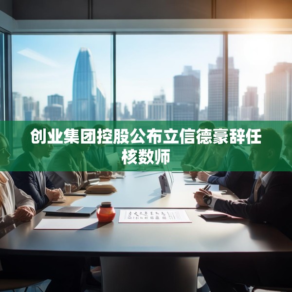 创业集团控股公布立信德豪辞任核数师