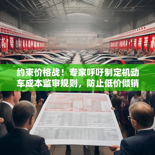 约束价格战！专家呼吁制定机动车成本监审规则，防止低价倾销
