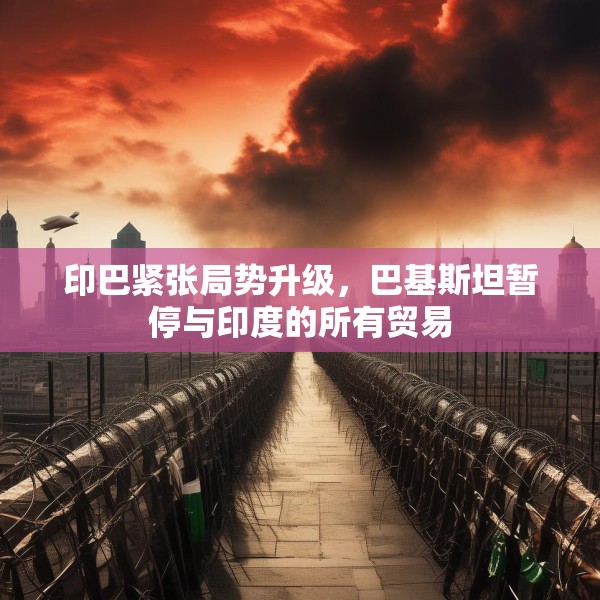 印巴紧张局势升级，巴基斯坦暂停与印度的所有贸易