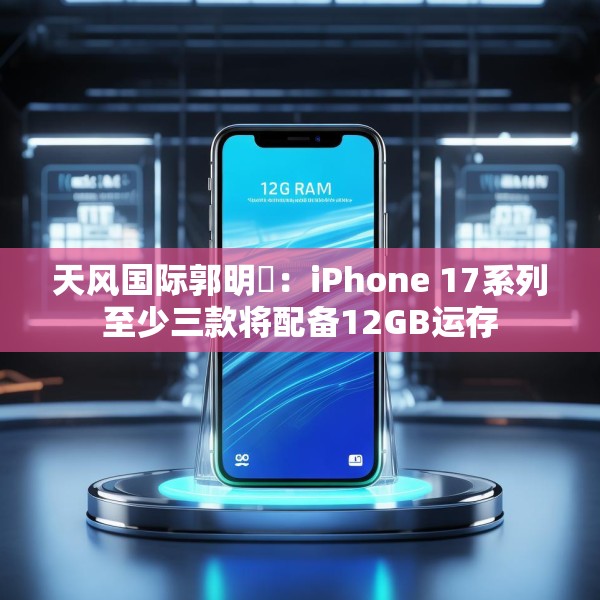 天风国际郭明錤：iPhone 17系列至少三款将配备12GB运存