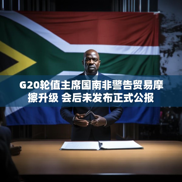 G20轮值主席国南非警告贸易摩擦升级 会后未发布正式公报