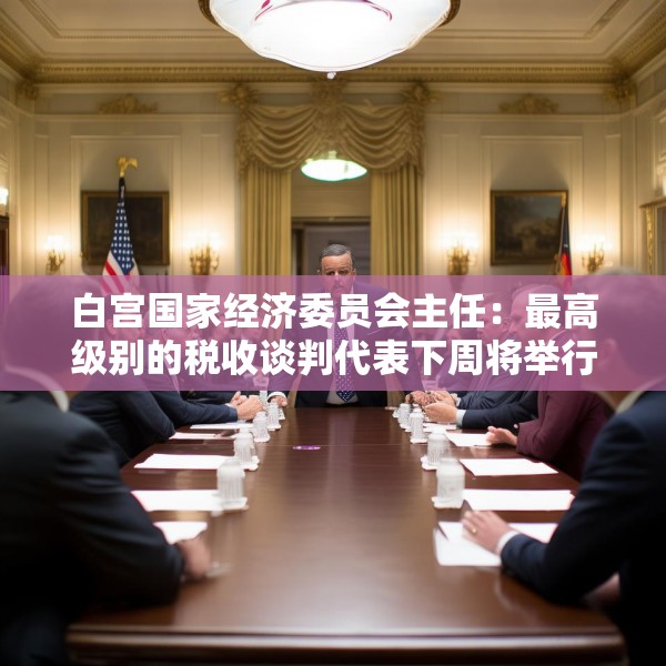 白宫国家经济委员会主任：最高级别的税收谈判代表下周将举行会议