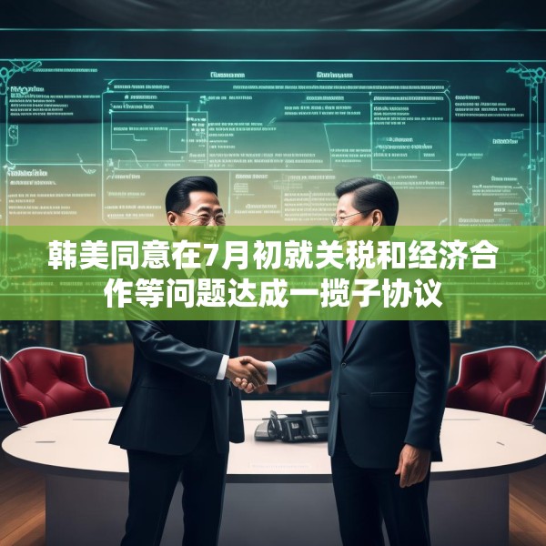 韩美同意在7月初就关税和经济合作等问题达成一揽子协议