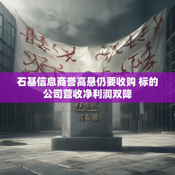 石基信息商誉高悬仍要收购 标的公司营收净利润双降