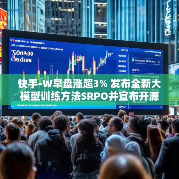 快手-W早盘涨超3% 发布全新大模型训练方法SRPO并宣布开源