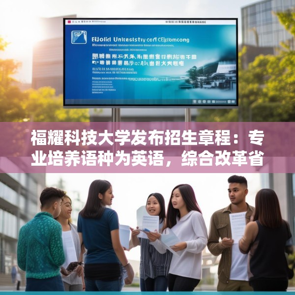 福耀科技大学发布招生章程：专业培养语种为英语，综合改革省份选考需含物化