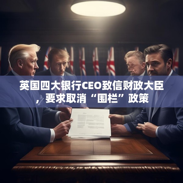 英国四大银行CEO致信财政大臣，要求取消“围栏”政策