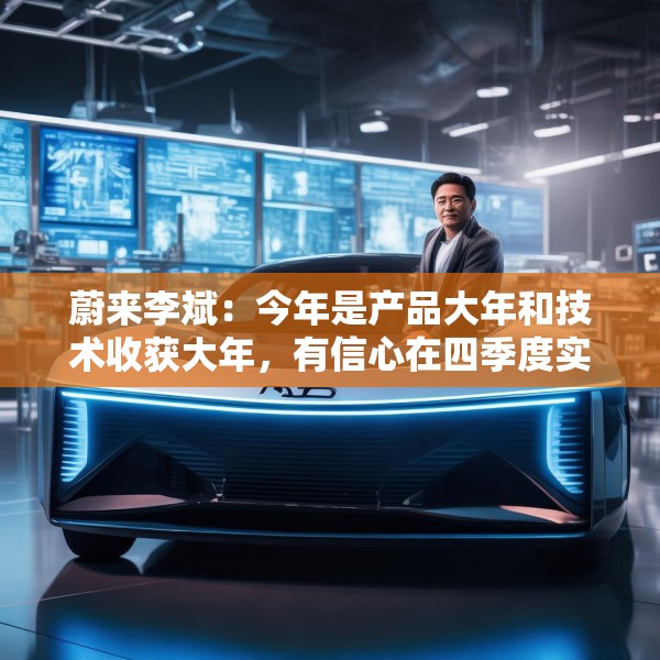蔚来李斌：今年是产品大年和技术收获大年，有信心在四季度实现盈利