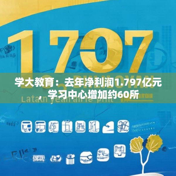 学大教育：去年净利润1.797亿元，学习中心增加约60所