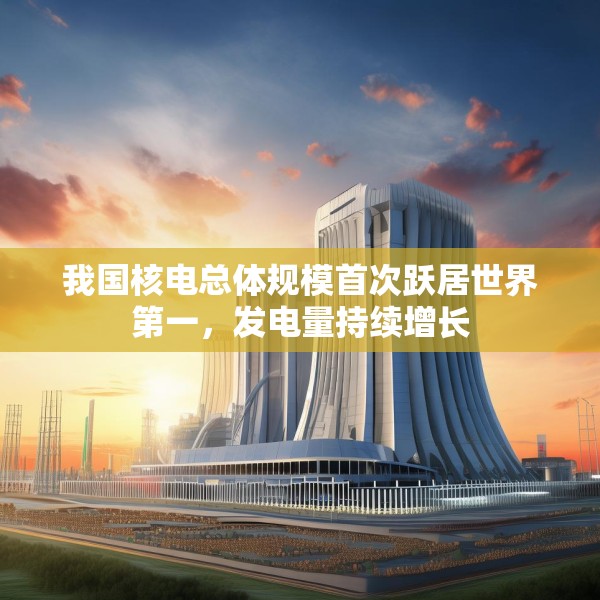 我国核电总体规模首次跃居世界第一，发电量持续增长