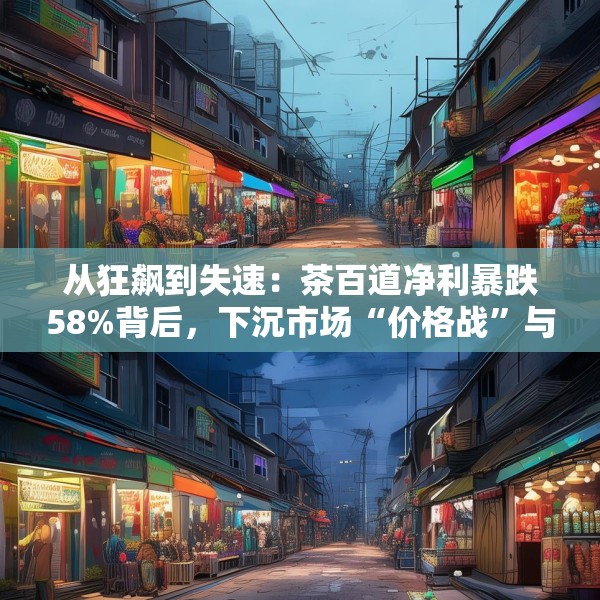 从狂飙到失速：茶百道净利暴跌58%背后，下沉市场“价格战”与品控之殇