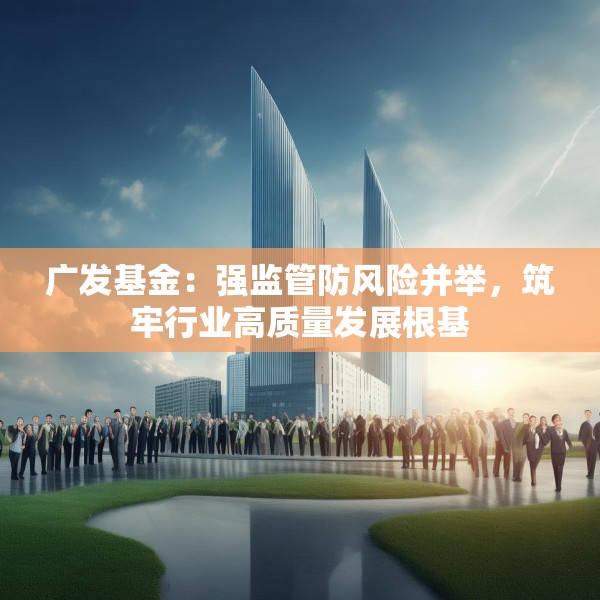 广发基金：强监管防风险并举，筑牢行业高质量发展根基