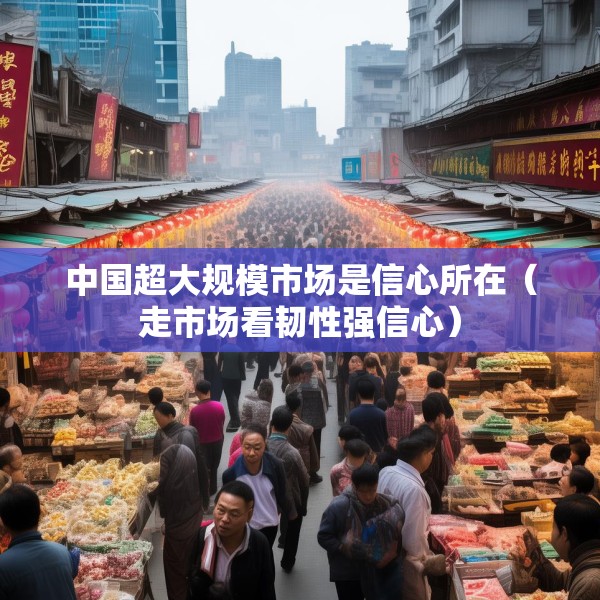 中国超大规模市场是信心所在（走市场看韧性强信心）