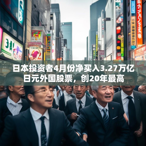 日本投资者4月份净买入3.27万亿日元外国股票，创20年最高