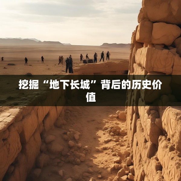 挖掘“地下长城”背后的历史价值