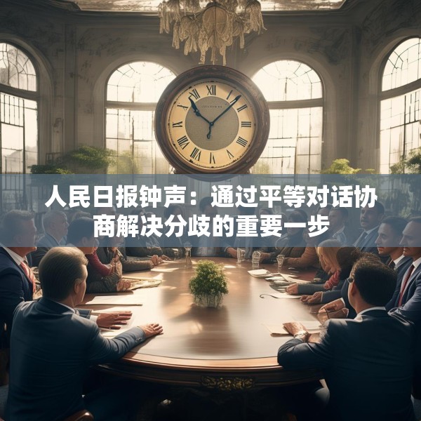 人民日报钟声：通过平等对话协商解决分歧的重要一步