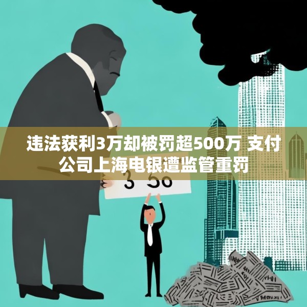 违法获利3万却被罚超500万 支付公司上海电银遭监管重罚