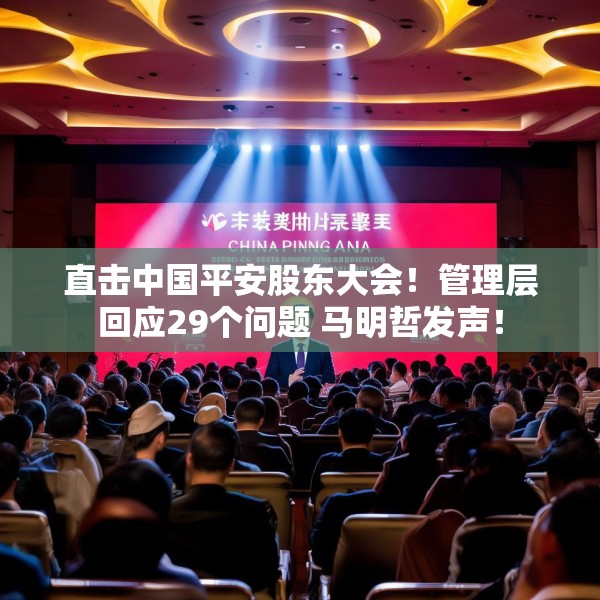 直击中国平安股东大会！管理层回应29个问题 马明哲发声！