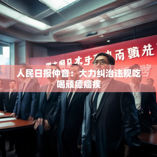 人民日报仲音：大力纠治违规吃喝顽瘴痼疾