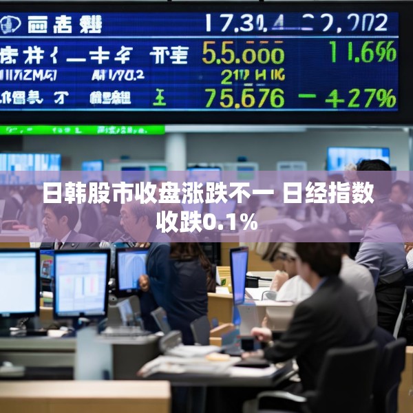 日韩股市收盘涨跌不一 日经指数收跌0.1%