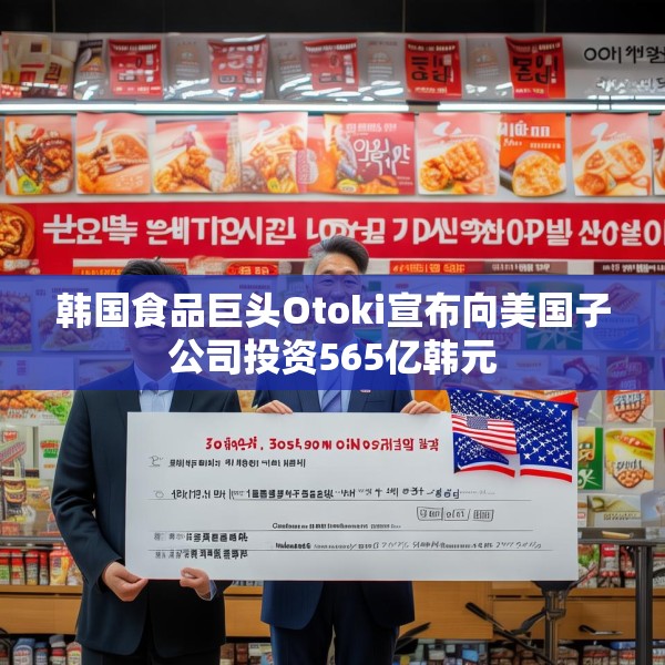 韩国食品巨头Otoki宣布向美国子公司投资565亿韩元