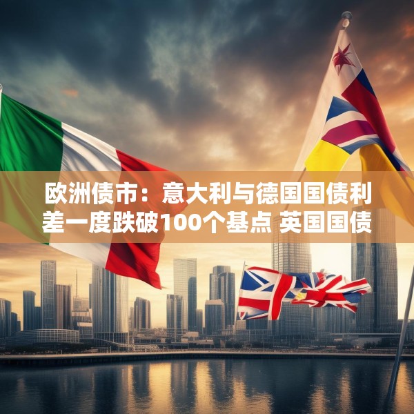 欧洲债市：意大利与德国国债利差一度跌破100个基点 英国国债表现落后