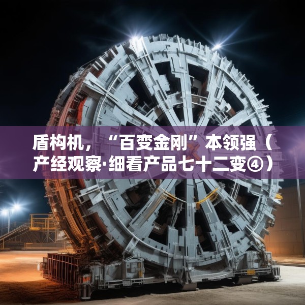 盾构机，“百变金刚”本领强（产经观察·细看产品七十二变④）