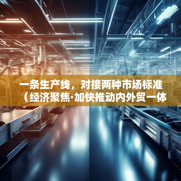 一条生产线，对接两种市场标准（经济聚焦·加快推动内外贸一体化）