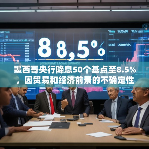 墨西哥央行降息50个基点至8.5%，因贸易和经济前景的不确定性