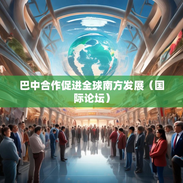 巴中合作促进全球南方发展（国际论坛）