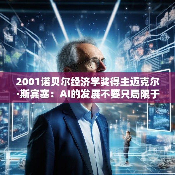 2001诺贝尔经济学奖得主迈克尔·斯宾塞：AI的发展不要只局限于某些公司或某些行业