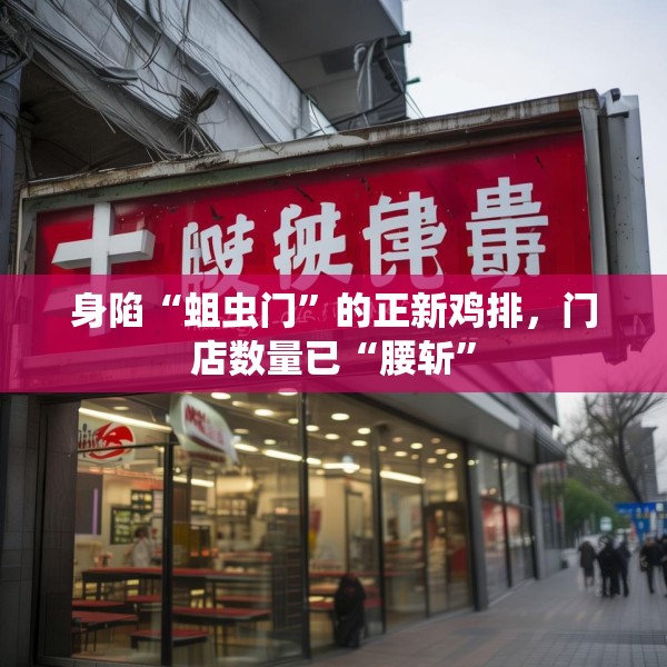 身陷“蛆虫门”的正新鸡排，门店数量已“腰斩”