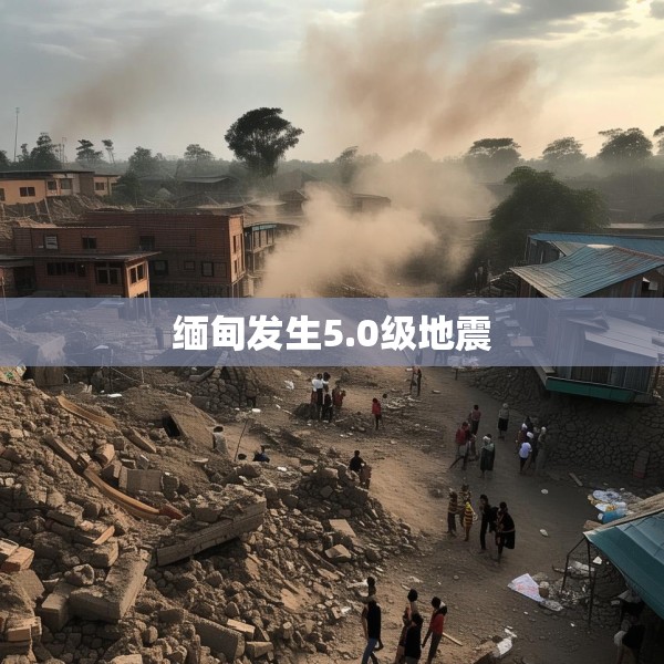缅甸发生5.0级地震