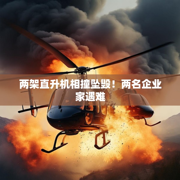 两架直升机相撞坠毁！两名企业家遇难