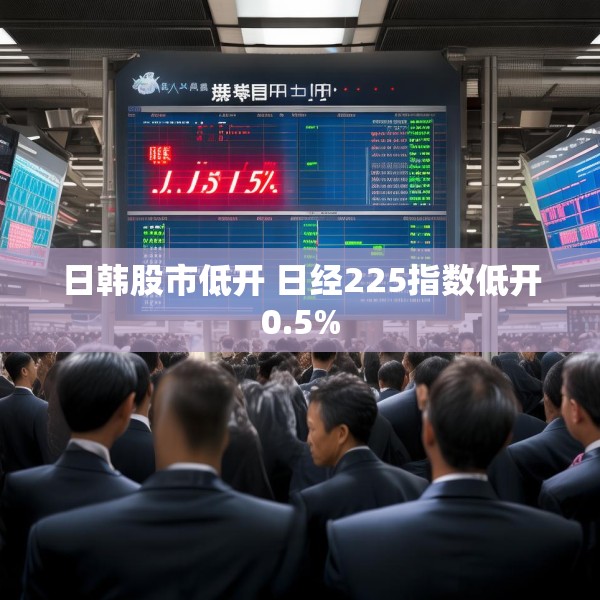 日韩股市低开 日经225指数低开0.5%