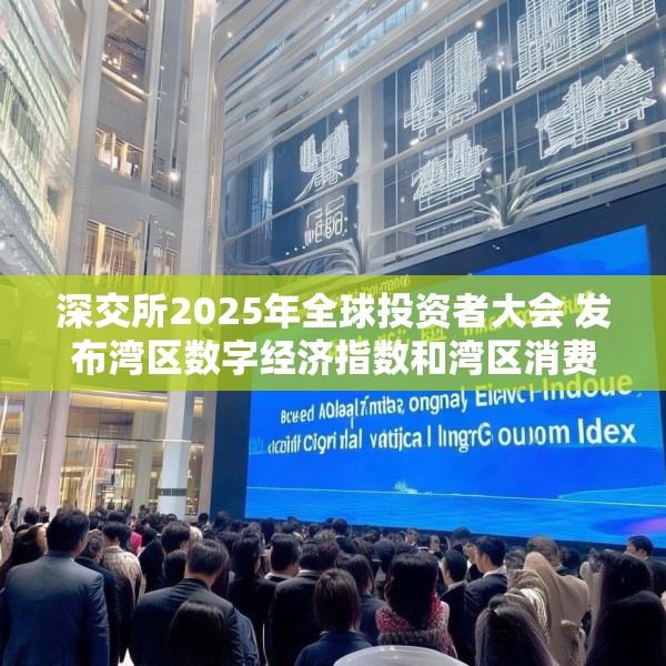 深交所2025年全球投资者大会 发布湾区数字经济指数和湾区消费指数