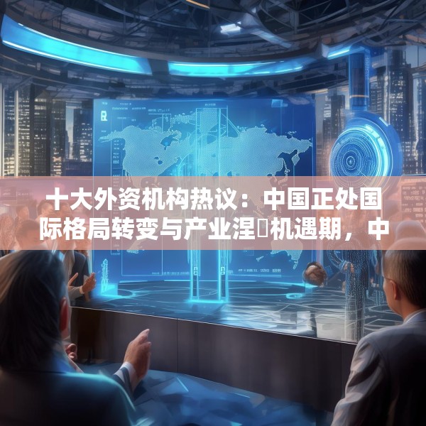 十大外资机构热议：中国正处国际格局转变与产业涅槃机遇期，中国AI创新引领全球，建议投资者借ETF捕捉机遇