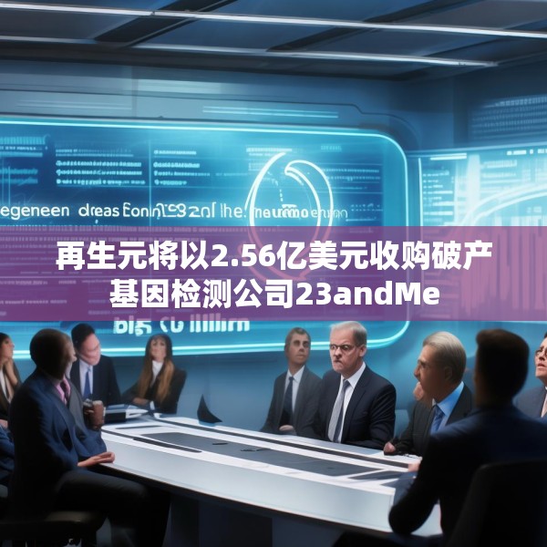 再生元将以2.56亿美元收购破产基因检测公司23andMe