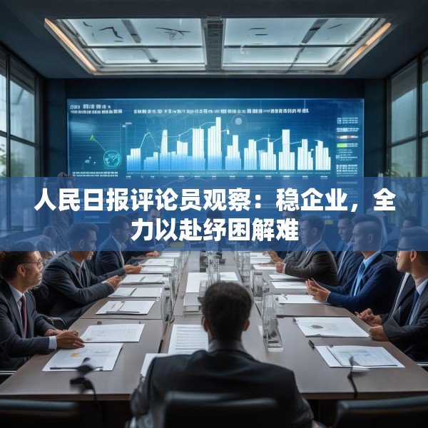 人民日报评论员观察：稳企业，全力以赴纾困解难