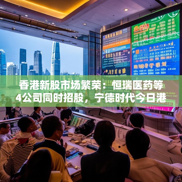 香港新股市场繁荣：恒瑞医药等4公司同时招股，宁德时代今日港交所上市