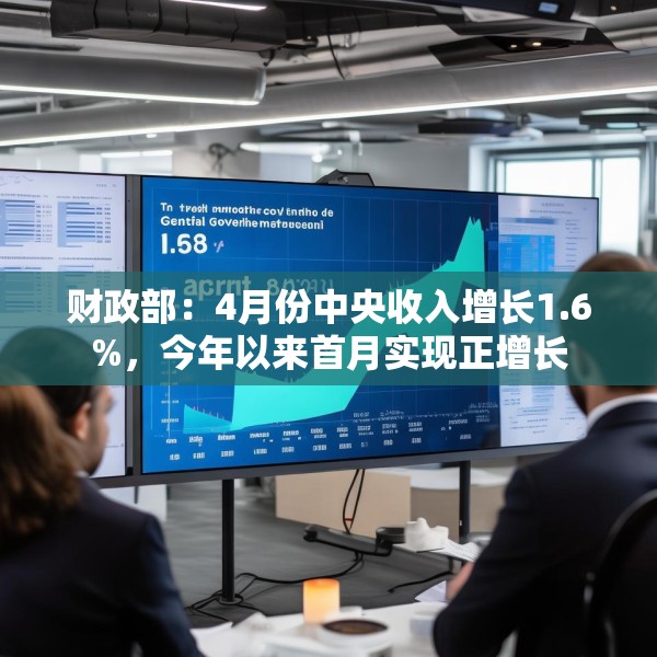 财政部：4月份中央收入增长1.6%，今年以来首月实现正增长