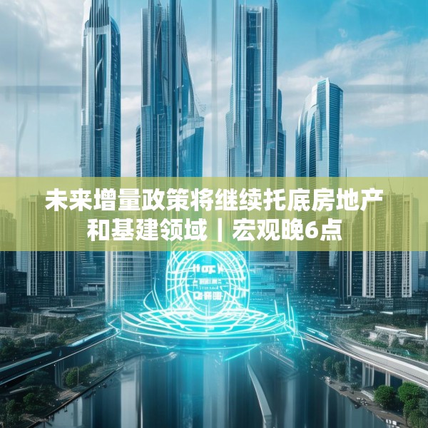 未来增量政策将继续托底房地产和基建领域｜宏观晚6点