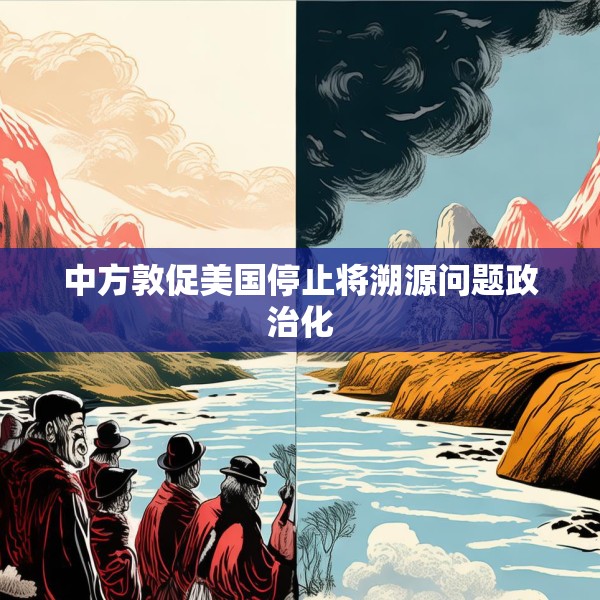 中方敦促美国停止将溯源问题政治化
