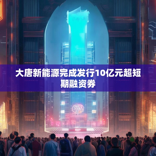 大唐新能源完成发行10亿元超短期融资券