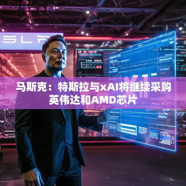马斯克：特斯拉与xAI将继续采购英伟达和AMD芯片