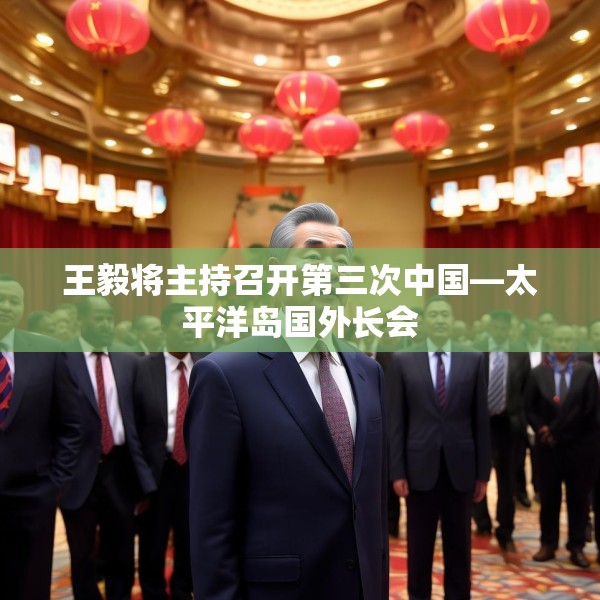 王毅将主持召开第三次中国—太平洋岛国外长会