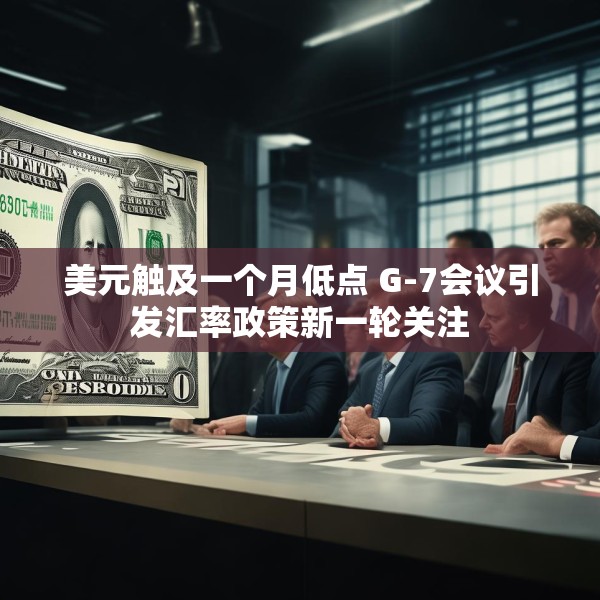 美元触及一个月低点 G-7会议引发汇率政策新一轮关注